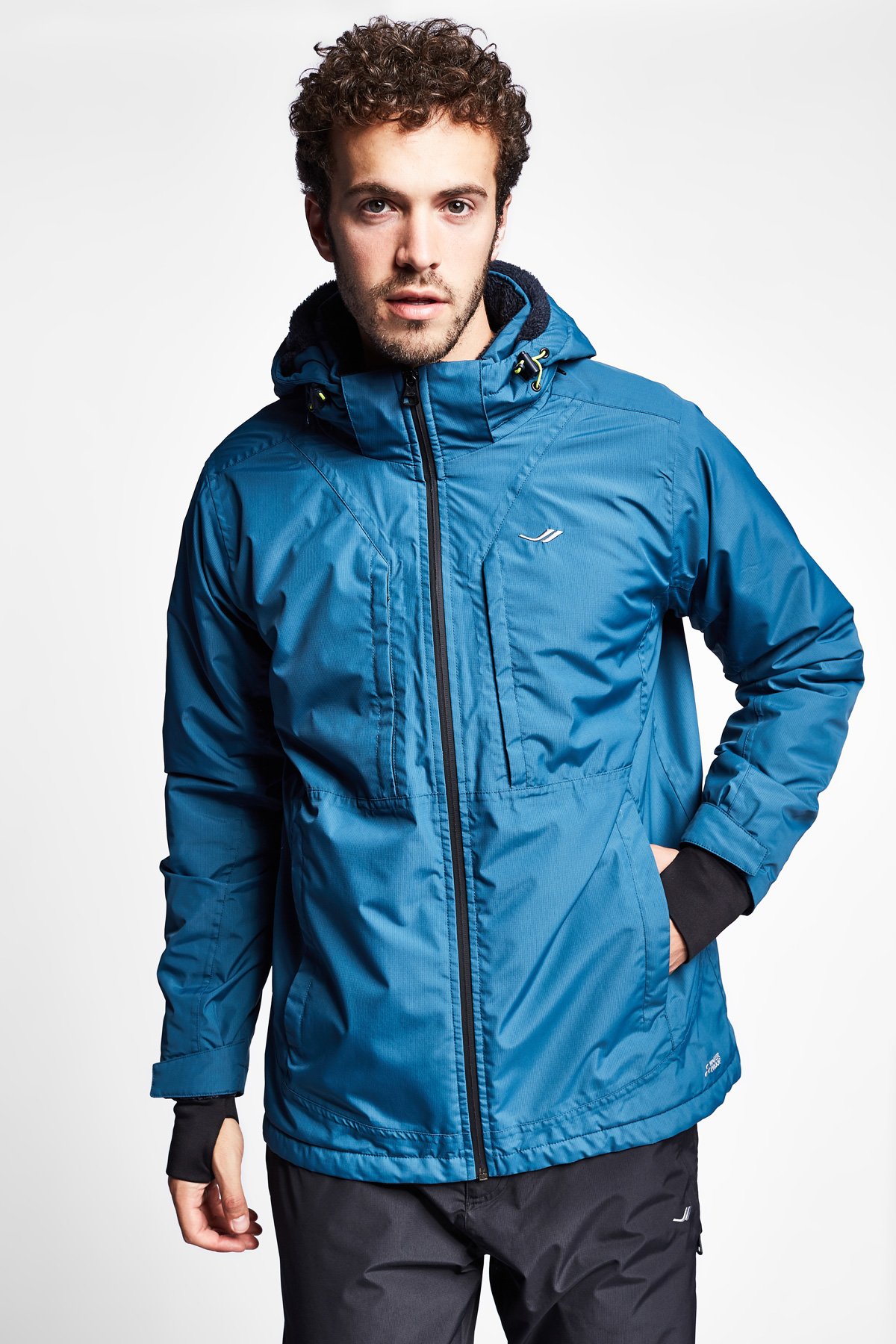 LESCON Petrol Mavi Waterproof Erkek Mont 19K-1064-18K | Lescon.com.tr