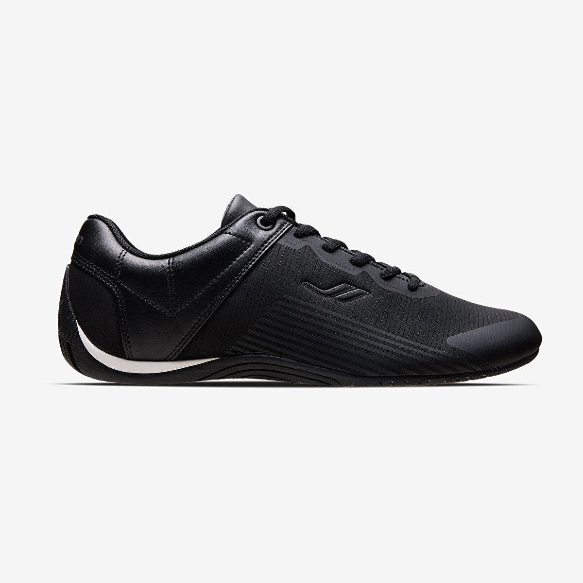 Erkek Siyah Chrome Sneaker Ayakkabı | Lescon