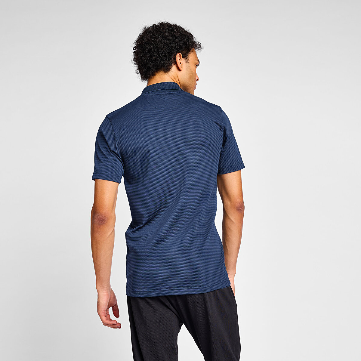 Erkek Mavi Polo Yaka T-Shirt 25S-1275 | Lescon