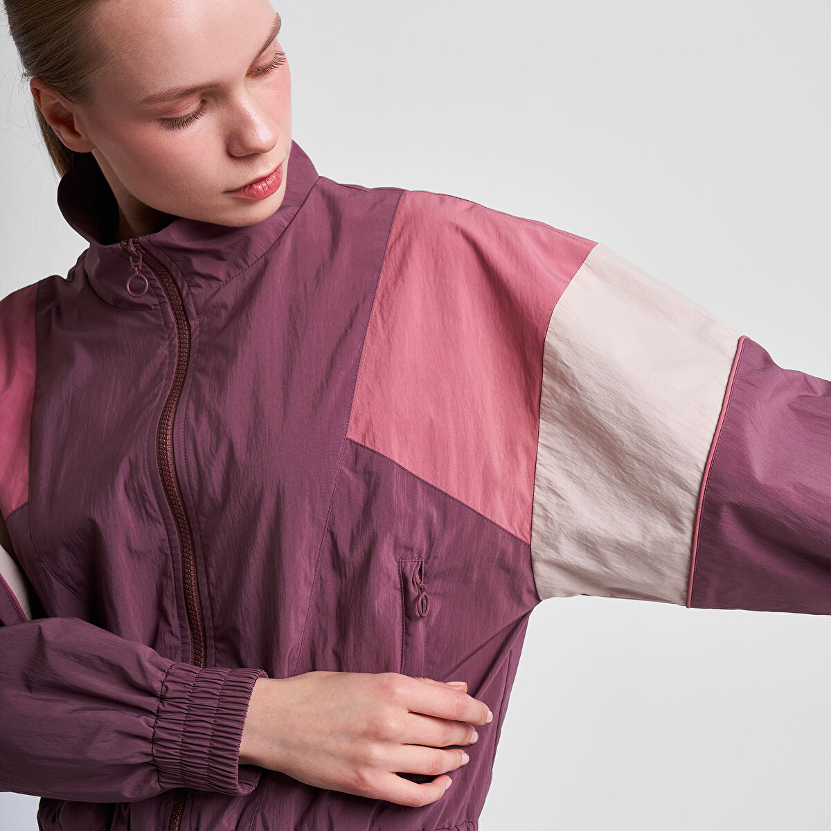 LESCON Kadın Fermuarlı Sweatshirt 25N-2140 | Lescon.com.tr
