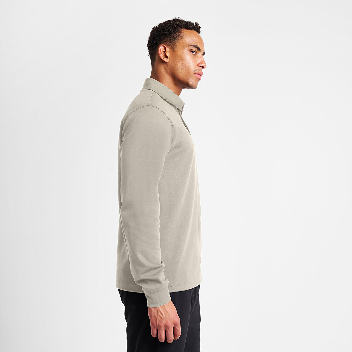 Erkek Sarı Uzun Kol Polo Yaka T-Shirt 25S-1262 | Lescon
