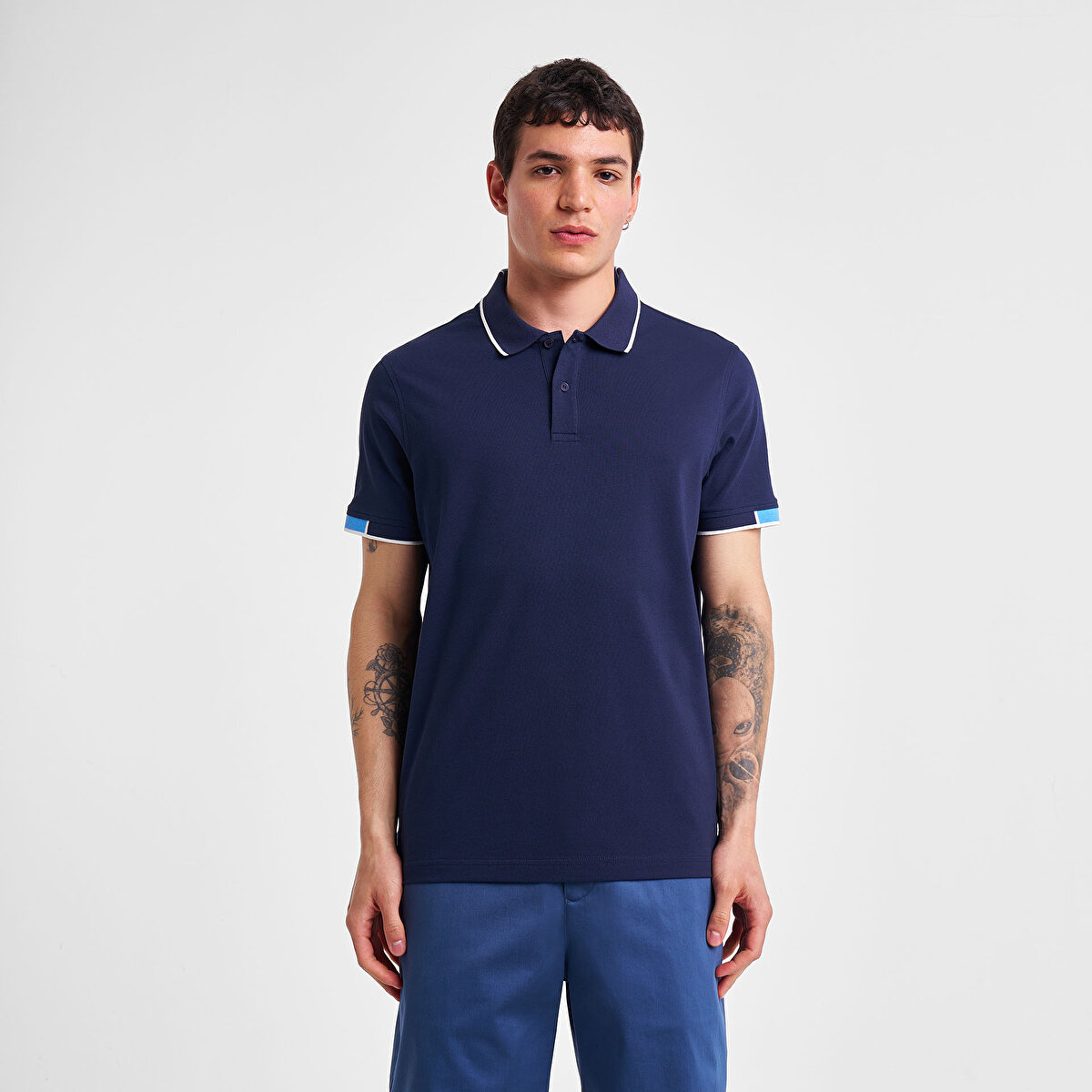 【美品】25ss h beauty&youth cotton polo knit 新品】25ss h beauty&youth cotton polo knit エイチ ビューティー