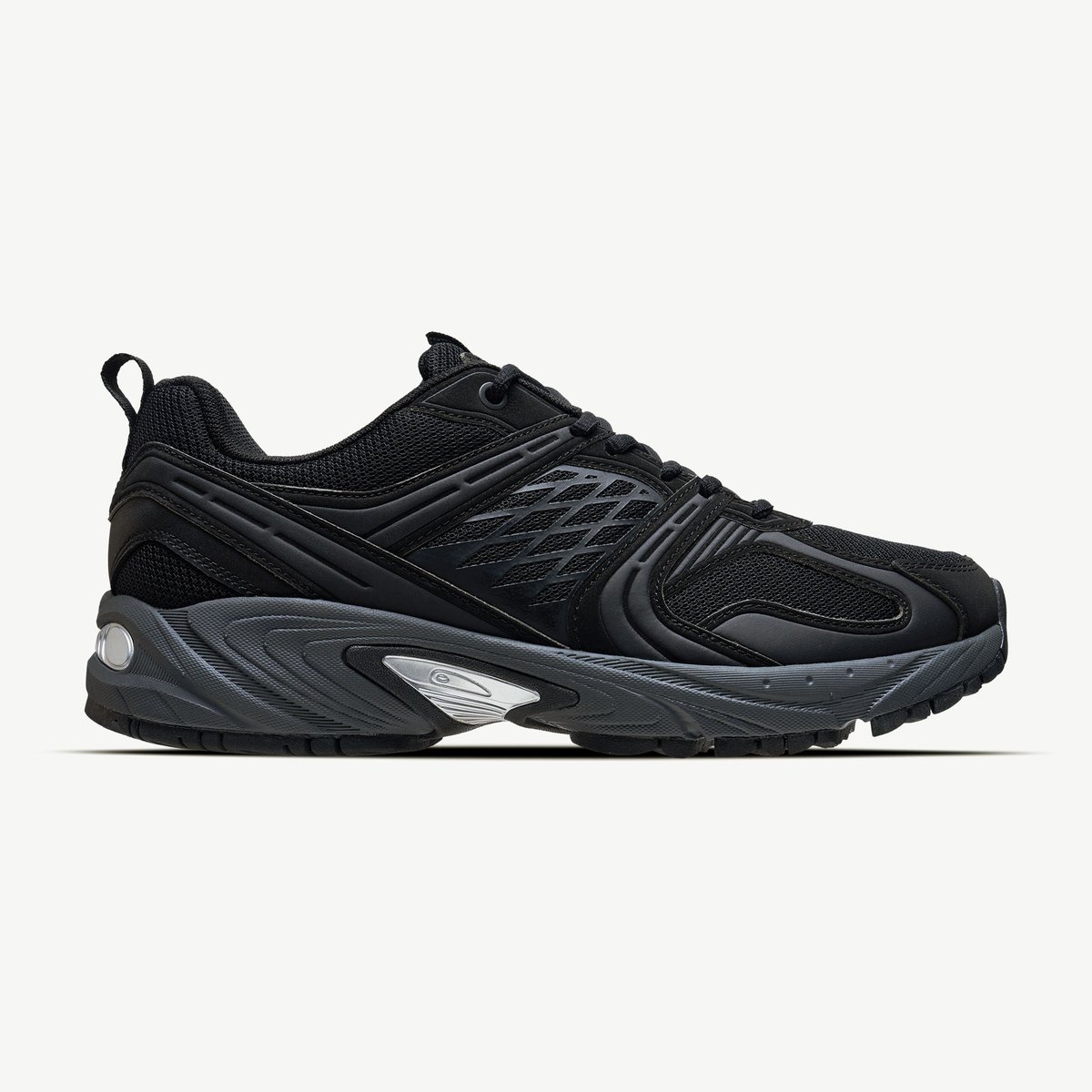YA−MAN M-20 Erkek Siyah Magnezya Sneaker Ayakkabı | Lescon