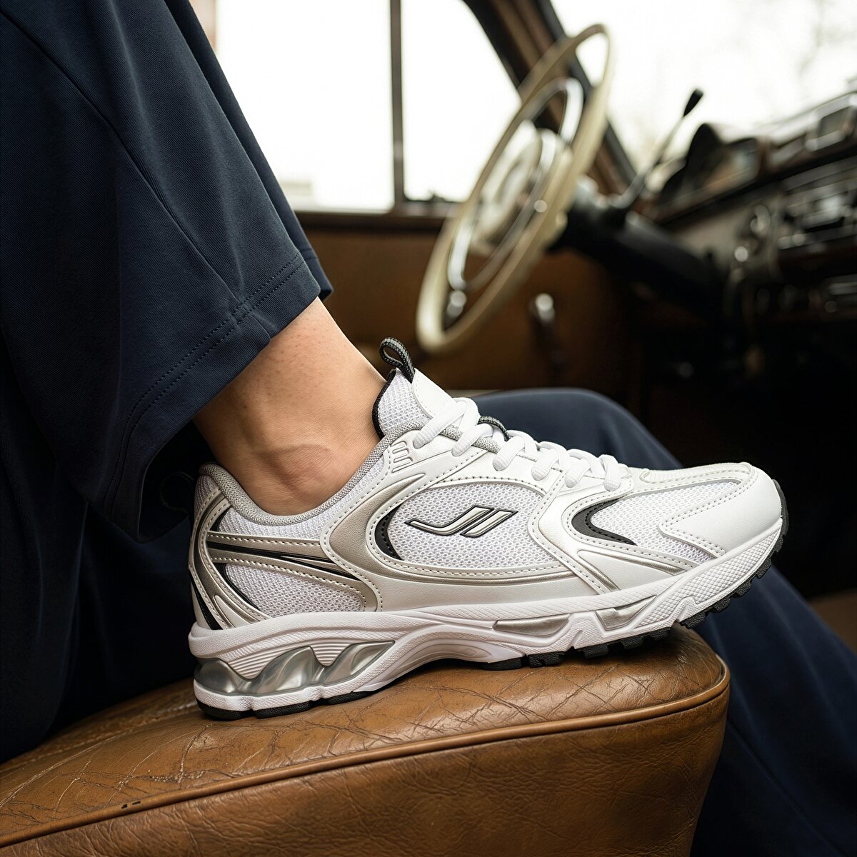 Kadın Beyaz Orion 3 Sneaker Ayakkabı | Lescon
