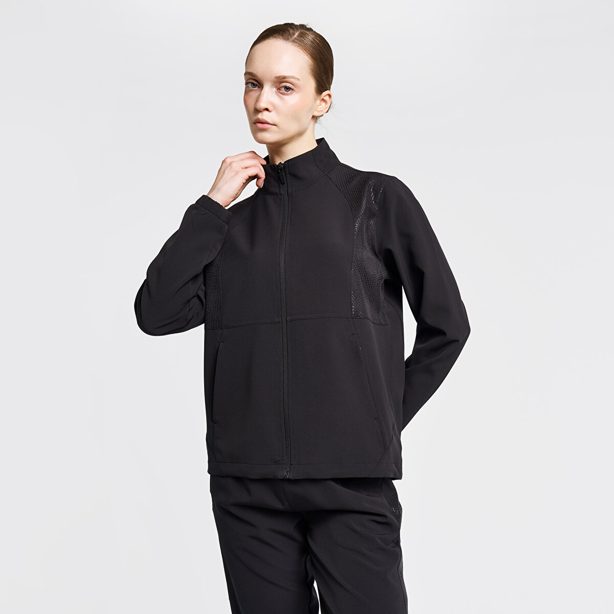 Kadın Antrenman Fermuarlı Sweatshirt 26B-2062