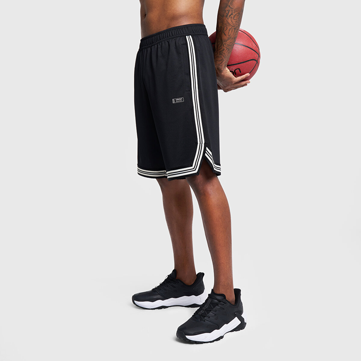 Erkek Siyah Basketbol Şortu 26B-1055 | Lescon