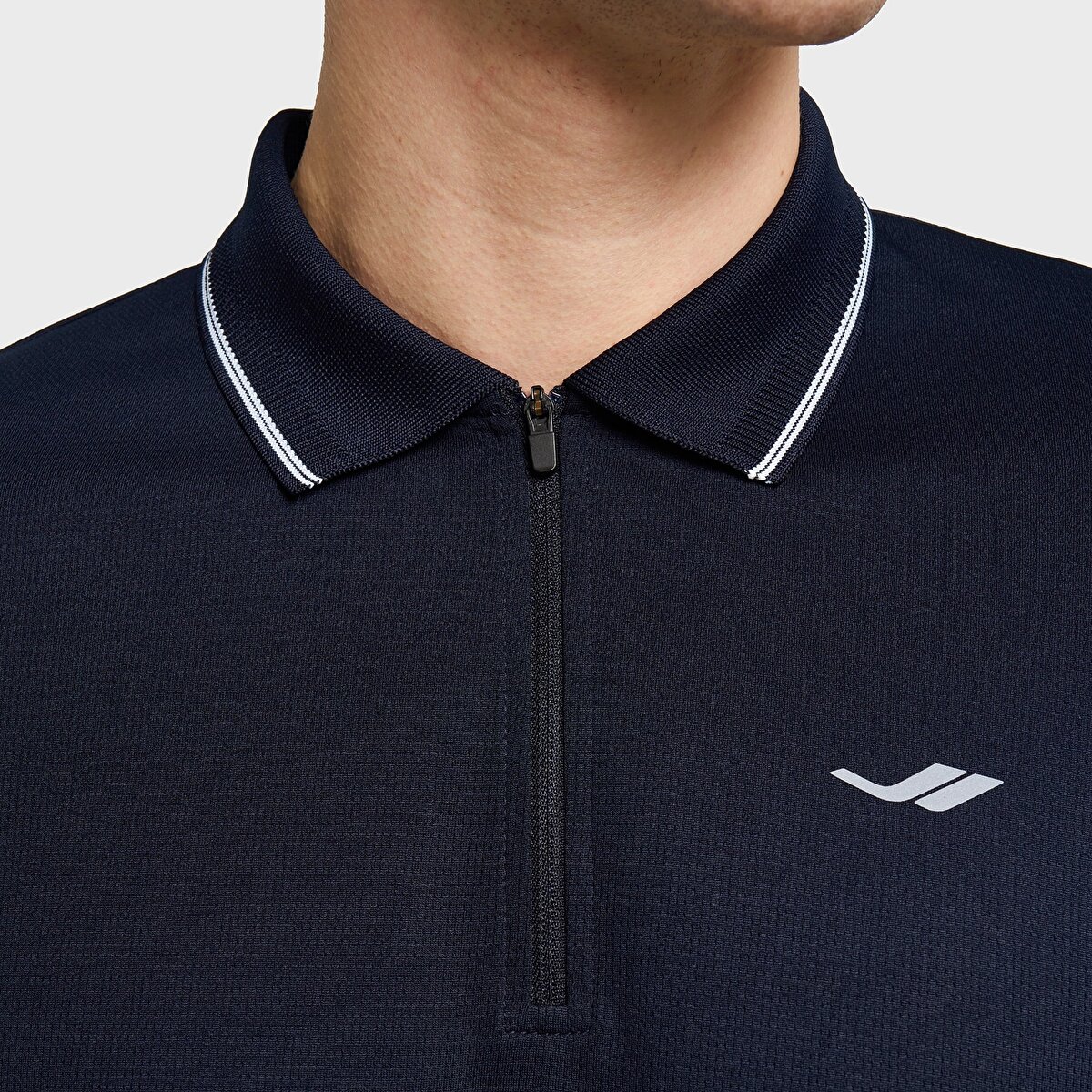 Erkek Lacivert Polo Yaka T-Shirt 26B-1046 | Lescon