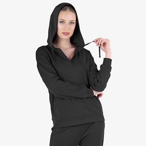 Women's Hooded Sweatshirt 23N-2111