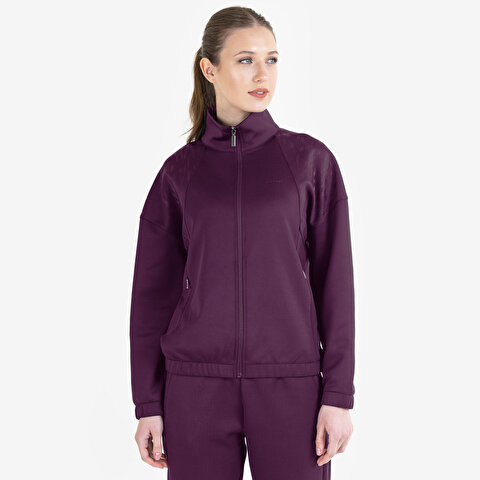 Women's Zippered Sweatshirt 23N-2124