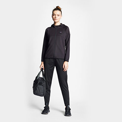 Women's Running Zippered Hooded Sweatshirt 24B-2001