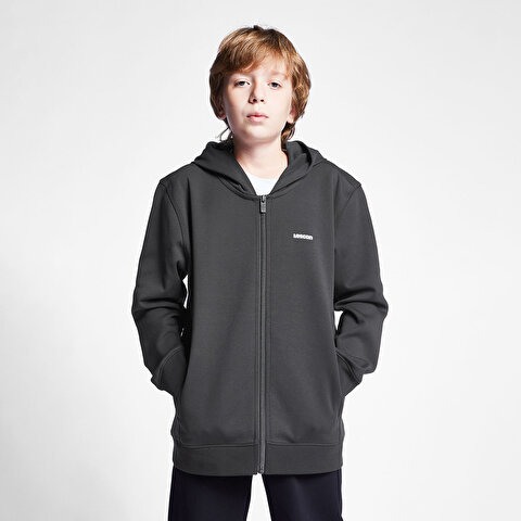 Children's Zippered Hooded Sweatshirt 24S-3226-24B