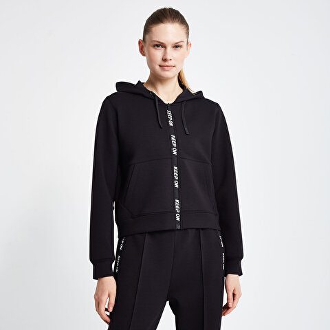 Women's Half Zipper Sweatshirt 24N-2136