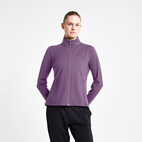 Women's Zippered Sweatshirt 24N-2141
