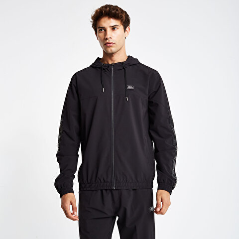 Men's Zippered Hooded Sweatshirt 24N-1146