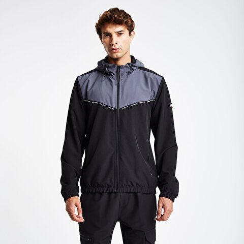 Men's Zippered Hooded Sweatshirt 24N-1102