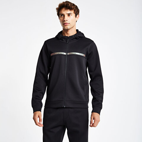 Men's Zippered Hooded Sweatshirt 24N-1128