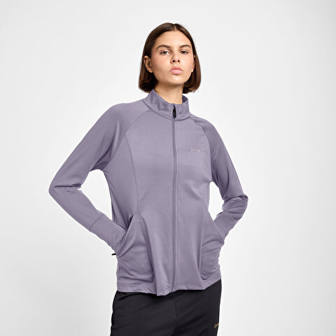 Kadın Antrenman Fermuarlı Sweatshirt 25B-2041