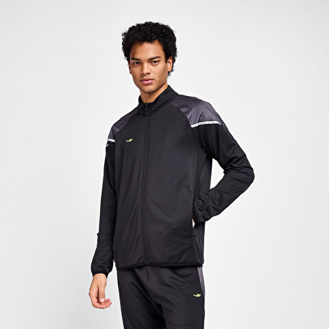 Men's Football Zipper Sweatshirt 25B-1031