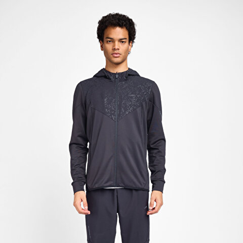 Men's Running Zippered Hooded Sweatshirt 25B-1002