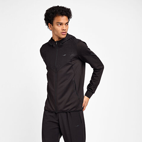 Men's Running Zippered Hooded Sweatshirt 25B-1002