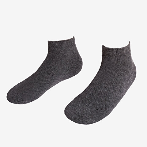 Basic Seamless Ankle Socks (40-45)-Single