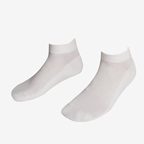 Comb Running Seamless Towel Bootie Socks (36-40)-Single