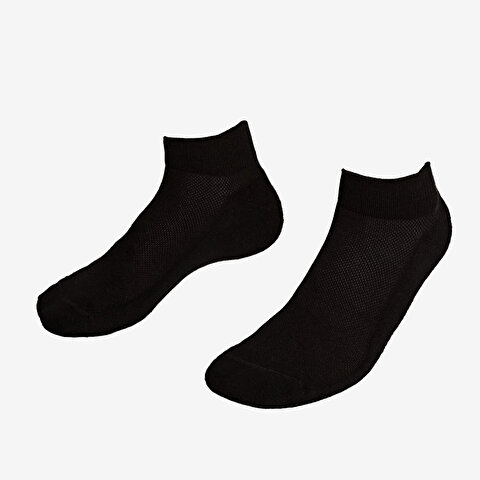 Comb Running Seamless Towel Bootie Socks (36-40)-Single