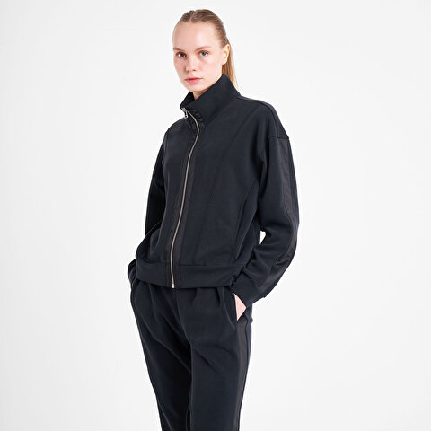 Women's Zippered Sweatshirt 25N-2101