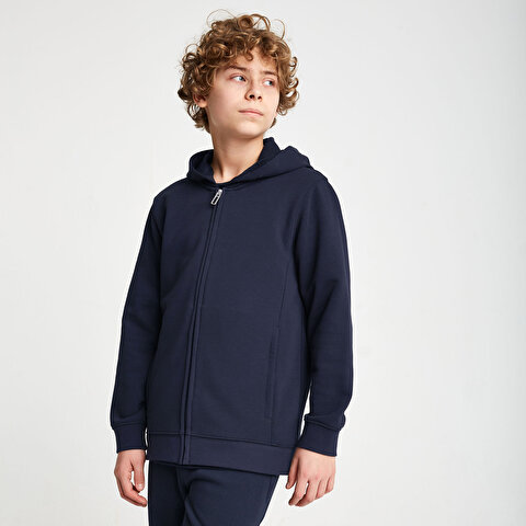 Children's Zipper Hooded Sweatshirt 25S-3263-25N