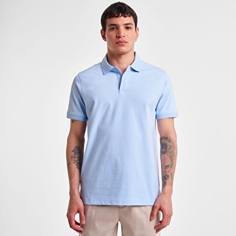 Erkek Kısa Kol Polo Yaka T-Shirt 25Y-1134